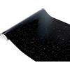 DecoMeister Pellicola Adesiva per Mobili 90x210 cm - Carta Adesiva Effetto Pietra per Rivestimento Mobili Cucina e Tavoli - Pellicola Decorativa Lavabile e Impermeabile - Granito Nero