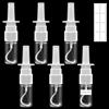 Furuising 6 Pezzi Flaconi Spray Nasale, 10ml Spruzzatori Nasali Vuoti, Riutilizzabile Plastica Mini Fine Nebulizzatore Spray Nasale per Acqua Salina olio essenziale