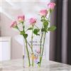 KRYSTHIA Vaso per Libri in Acrilico, Vasi per Libri per Fiori, Vaso a Forma di Libro per Tulipani, Vasi Unici per Decorazioni Casa, Regalo per Amanti dei Libri per Ufficio, Soggiorno, Camera da Letto