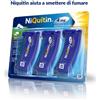 NiQuitin 4 mg Nicotina Mini Pastiglie Per Smettere di Fumare Gusto Menta 3 Astucci