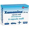 Xamamina 50 mg Dimenidrato Antiemetico 6 Capsule Molli