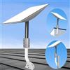 Generic Supporto a Parete per Starlink Gen 2 | Kit di Montaggio Regolabile 160° per Parete/Tetto/Palo | Staffa a J Universale Compatibile con Antenna TV Star-link V2 e Stazione Meteorologica