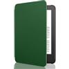 MoKo Custodia Compatibile con e-Reader da 6 (11a Generazione - 2024/2022), Chiusura Magnetica Cover Leggera con Auto Sonno/Sveglia,Non compatibile con TCL Remarkable Kobo, Foglia di Loto Verde