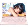 Amita 2026 Portatile 14 Rosa Pastello con processore N5095 (fino a 2.9 GHz), 16GB RAM DDR4, Custodia tastiera ITA, Mini-HD, Estensioni TF Card Notebook, tasto fisico privacy webcam. (16GB RAM+256GB SSD)