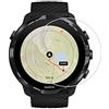 Zshion - Pellicola protettiva in vetro temperato per Suunto 7, durezza 9H, antigraffio, anti-impronte, 2 pezzi