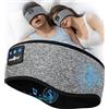 MUSICOZY Cuffie per dormire, fascia wireless ultra morbida Bluetooth per chi dorme di lato, con 14 ore di riproduzione e Bluetooth 5.4, auricolari 4 in 1 per dormire lateralmente