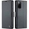 QLTYPRI Custodia per Samsung Galaxy S20 FE con protezione RFID, in pelle, con scomparto per carte di credito, in pelle PU, antiurto, per Samsung S20 FE - nero