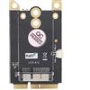 Goshyda Scheda adattatore, convertitore da Mini PCI E a BCM94630 per 7/8 / 8.1 / OS X/Broadcom / BCM94360CD / BCM943602CS / BCM94360CS2 / BCM94331CD / BCM94360CSAX / BCM943224P