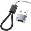 Generic Adattatore di ricarica USB a Type-C, adattatore di ricarica USB 2.0 con funzione di trasferimento dati, accessorio di ricarica con per cellulare, computer portatile, fotocamera