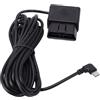 VELATEMOR Kit Cablato per Dash Cam, Cavo di Alimentazione OBD da 11,5 Piedi con Adattatore USB Tipo C, Display Digitale, Protezione da Bassa Tensione Modalità Parcheggio 24 Ore ACC per GPS