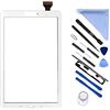 E-Soul Digitalizzatore touch screen per Samsung Galaxy Tab E 9,6 pollici, ricambio per SM-T560 SM-T561 T560 T561 (senza LCD) con strumenti e colla preinstallata