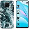 HopMore Compatibile con Cover Xiaomi Mi 10T Lite 5G Nero Silicone Morbide Disegni Custodie Xiaomi Mi 10T Lite 5G Bella Custodia Antiurto Gomma Case Morbido Caso Gel AntiGraffio - Mare