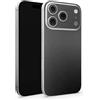 TF Skins Skins compatibile con iPhone 17 Pro, pellicola protettiva per schermo posteriore Only con logo (nero opaco)