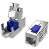 LINKUP - [Certificato GHMT e DSX8000] Cat8 Cavo Connettore Ethernet Cat8 (Pacco da 2) Connettore Jack RJ45 Keystone┃per 2000MHz 2GHz 40G Cavo LAN Solido con Doppia Schermatura 22AWG-24AWG