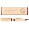Generico Penna in legno con Pendrive USB 3.0 personalizzata con incisione con scatola Chiavetta usb regalo personalizzabile Portable Memory Stick, penna a sfera (Pattern No.3, 16, GB)