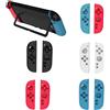 Generic 1 paio di custodie protettive per controller palmare Switch 2 Gamepad custodia protettiva in silicone (nero)