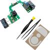 APGLSXY Hot Swap Modulo Pulsante Esterno Microswitch Board per GProX Superlight 2, Strumenti, Piedi Pad Board