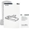 Aousavo AK-V25 EmporiaPURE Batteria di ricambio compatibile con smartphone Emporia Pure/Emporia Euphoria/Pure Euphoria/Emporia Pure V25