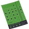 Ottertools Adesivo per Tastiera per Telecomando CNC, Compatibile con Estlcam, Logitech & LogiLink (Verde/Blu)