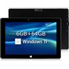 TPSPAD Tablet PC 10.1 Pollici 4GB RAM 64GB Rom, Windows 11, HD 1280x800 IPS, 1.6GHz, N4020 processore, 2MP + 5MP Dual Camera, 3000mAh Batteria, GPS, WiFi, Bluetooth 4.2, Type C, OTG