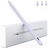 Variglas Penna per iPad (2018 - 2025) Pencil di seconda generazione per Apple con potenza di ricarica rapida Palm Rejection e sensibilità di inclinazione per i Pad 6 - 10, i Pad Pro 13''/12,9''/11'', Mini 6/5