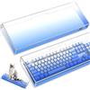 MAMBASNAKE Copritastiera Premium Acrilico 98 Tasti Antipolvere Copritastiera Trasparente Antiurto Impermeabile per Tastiera da Gioco Meccanica per PC, 44,2 * 16,5 * 4,8 cm, per K61 K68 K87 K98