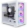 STGSivir PC Gaming Fisso, Computer Gaming, Ryzen 5 5500 fino a 4.2GHz，GeForce RTX 3050 6GB，32GB DDR4 RAM，1TB SSD，WIFI 6, BT 5.0，ventole RGB x3 Windows11 Pro