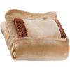 Generico Coperta Riscaldata Multifunzionale USB Portatile Senza Fili Coperta Riscaldata Morbida Flanella Coperta Elettrica Scalda Mani E Ginocchiere, Accogliente Coperta da Lancio Regali Caldi per Natale