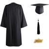 VIYUANH Toga Laurea con Cappello con Ciondolo 2026 Donna Uomo Costume università Scuola Superiore Dottorato Master