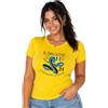 PELUSCIAMO T-Shirt Donna Scudetto Campione d'Italia 2025/2026 - Internazionale 21 Scudetti - 100% Cotone PS 28870-INT-02