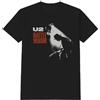 U2 T Shirt Rattle & Hum Album Cover Band Logo Nuovo Ufficiale Uomo Nero