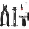 Jesustree Attrezzi per Catene per Biciclette, Pinza per Catena Bici, Strumento per Catene e Rivetti, Interruttore per Fresa Splitter, Kit Riparazione per della Bicicletta a 7-12 velocità