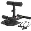 leikefitness Deep Sissy Squat Bench Core Training - Attrezzatura multifunzione per gambe a casa, palestra, colore nero 8500