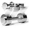 YM MANUBRI Palestra Regolabili Fino a 5 KG., Pesi Palestra Carico Variabile, 1 Pezzo, Adjustable Dumbbell per Il Fitness Professionale, Allenamento a Casa e in Palestra