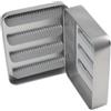 Accarugty Scatola per pesca a mosca - Scatola compatta in latta con interno in spugna, 8,76 x 11,8 x 2,3 cm, leggera e durevole (UK) (A)