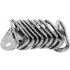 Yunmeryker 10 Pezzi di Ganci per Spit da Arrampicata, Chiodi Ad Espansione, Ganci, Ganci per Acciaio Inox 304 per Speleologia, Campeggio, Assicurazione,