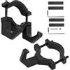 MYLERCT 2 Pezzi Gancio per Monopattino Elettrico, Ganci Singolo e Doppio, Gancio per E-Scooter, ABS Ganci per Scooter-Elettrici, con Accessori di Montaggio, per Manubri con Diametro di 3,8-5,8 cm