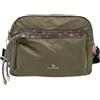 NAJ-OLEARI Borsa Donna In Nylon Tracolla Multitasche Multiuso ART. 61750 Prodotto Realizzato con 100% Nylon Riciclato Dimensioni 26 X 18 X 11 cm (MILITARE)