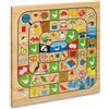 Cayro - Parcheesi E Oca - + 5 Anni - Modello In Legno - Gioco Da Tavolo Per Bambini E Adulti - Con Tavolo Reversibile - Divertimento In Famiglia - Da 2 A 4 Giocatori
