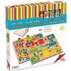 Cayro - Parcheesi E Oca - + 5 Anni - Modello Pirati - Gioco Da Tavolo Doppio Per Bambini E Adulti - Tavola Reversibile E Pezzi Di Legno - Da 2 A 4 Giocatori