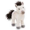 NICI 62237 Mony K. Pony di peluche morbido, tenero pupazzo per coccole e giochi, per adulti e bambini, 27 cm, bianco