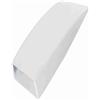 Asixxsix La Presa D'aria Decorativa per Auto Si Adatta Alla Copertura Adesiva dello Sfiato - Decorazione Universale del Cofano in ABS Resistente per un Look di Classe (WHITE)