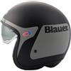 MAGIC MOTOR Casco BLAUER HT JET PILOT 06 GO NERO-TITANIO MATT M