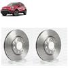 OP Coppia dischi freno anteriori 281mm per Fiat 500x 2014+