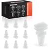 Frankberg 10x Clip di fissaggio Modanatura soglia porta Compatibile con Serie 3 E36 E46 Serie 3 Touring E36 E46 Serie 5 E34 E39 Serie 7 E32 E38 E65 E66 E67 X3 E83 Replace# 51478234047