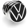 Volkswagen 000087000T Spilla con Logo VW Argento/Nero