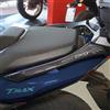 labelbike - Adesivi 3D Moto Maniglie Passeggero con bauletto Protezione e Decorazione in Resina compatibile con YAMAHA Tmax 2022-2024 Colore Argento