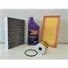 Generico KIT TAGLIANDO COMPATIBILE CON FIAT 500L 0.9 TWINAIR + OLIO WYNN'S 21295