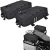 XVGUOYAN Moto Selle Bagagli per BMW R1200GS R1250 GS LC F650 G310 ADV Adventure - Bauletti Laterali Borse da Viaggio con Serbatoio (2pc)