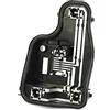 Volkswagen 6R0945258A - Portalampada, per VW Polo 5 (tipo 6R), 2010-2014, colore: Rosso